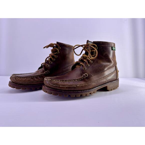 Vintage EastLand 1955 Edition Leather Winter Boots Size 9D main image 11